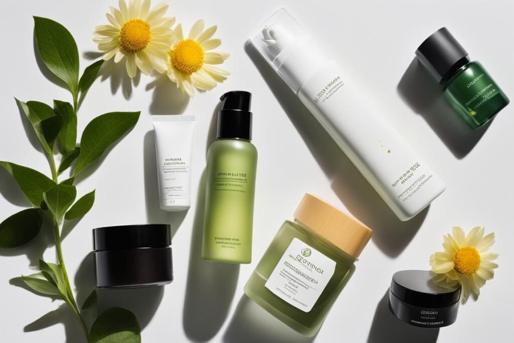 combination skin products