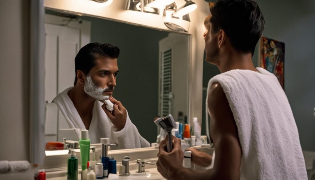 skincare routine for shaving