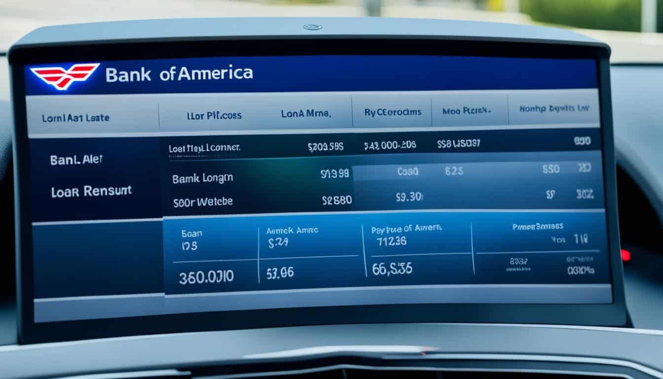 bank of america auto loan