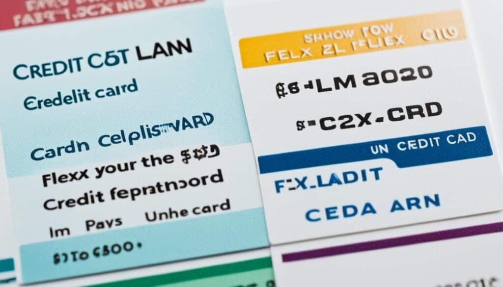 flex loan vs credit card