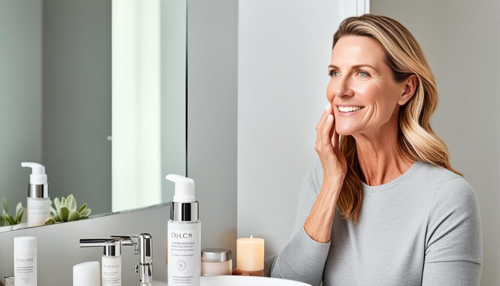 Skincare routine for your 40s
