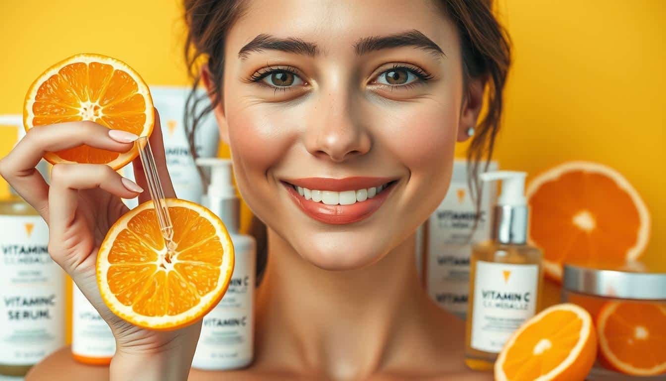 Vitamin C skincare products